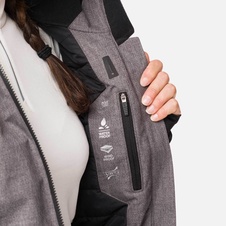 W SKI HEATHER JKT (heather grey)