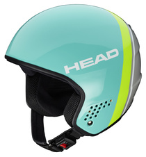 Lyžařská helma Head STIVOT RACE CARBON  (turquoise/grey)  18/19
