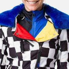 W DAMI PERFECTO JKT (optical squares)