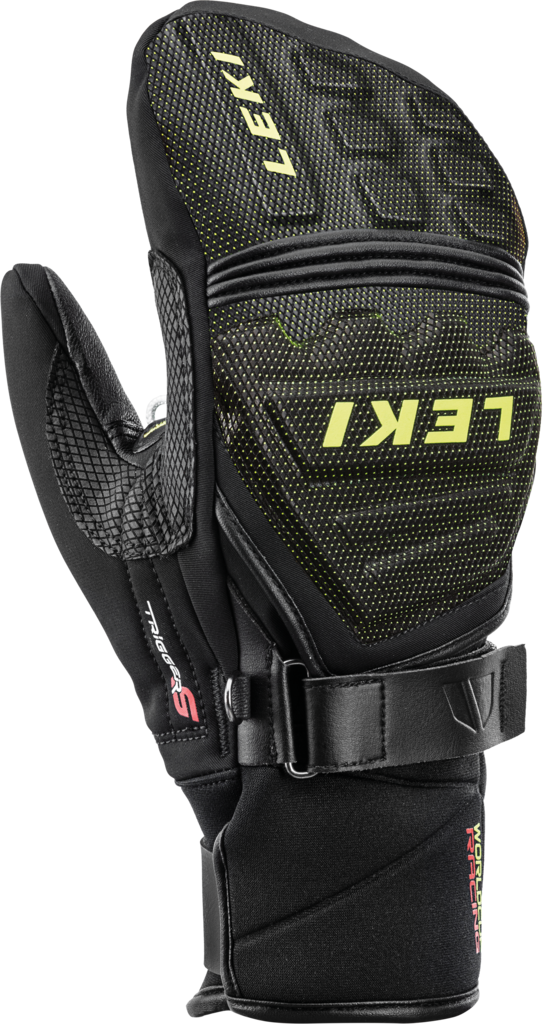 Leki RACE COACH C-TECH S Mitt (black/ice lemon) 21/22