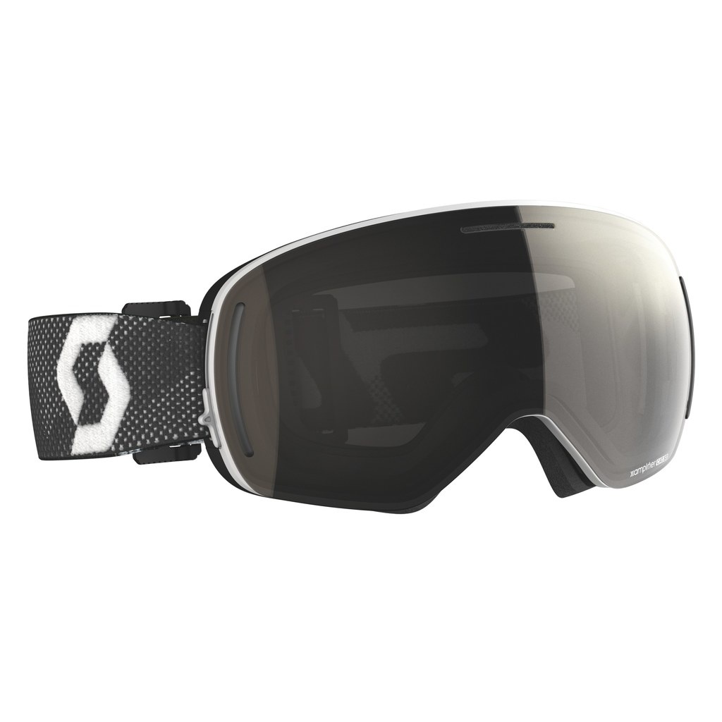 Scott LCG EVO white/black (solar black chrome) 20/21