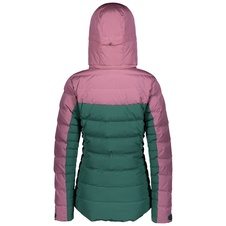 Scott ULTIMATE DOWN JKT (cassis pink/jasper green)