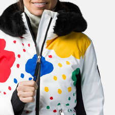 Rossignol W FURI PR DOWN JKT (rainbow) 20/21