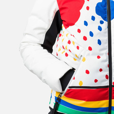 Rossignol W FURI PR DOWN JKT (rainbow) 20/21