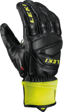 Rukavice Leki WORLDCUP RACE DOWNHILL S (black/ice lemon) 21/22 