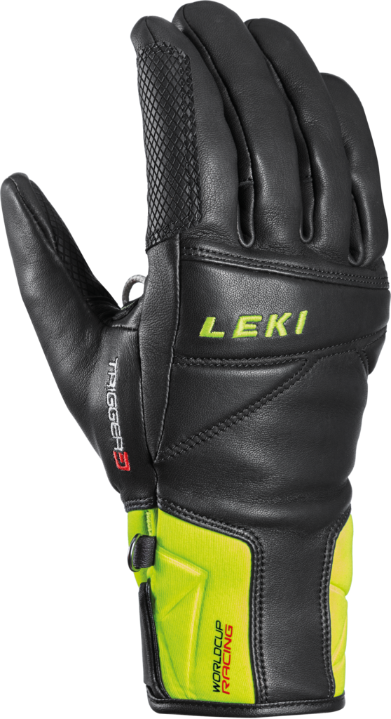 Leki WORLDCUP RACE SPEED 3D (black/ice lemon) 21/22