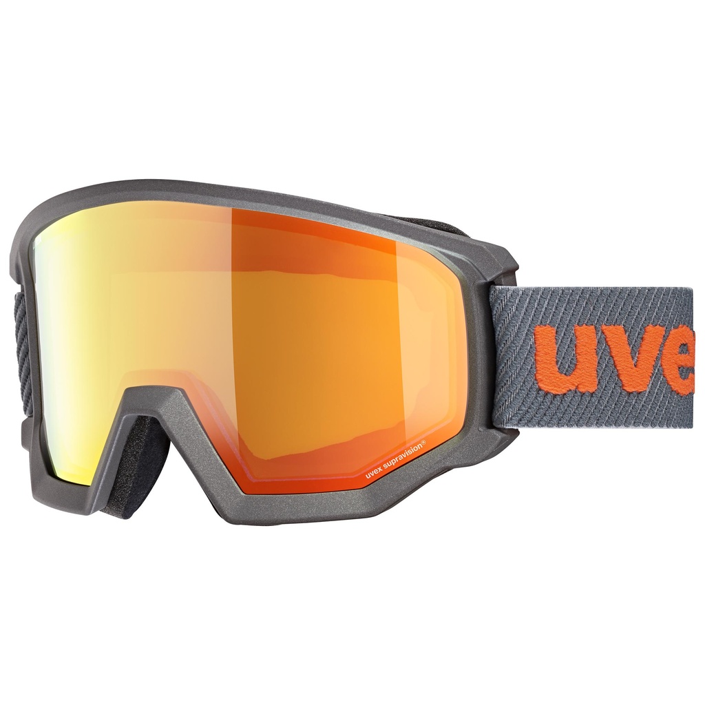 Uvex ATHLETIC FM anthracite (mirror orange/orange) 20/21
