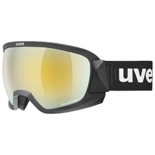 Lyžařské brýle Uvex CONTEST CV RACE black (mirror gold/colorvision green)  