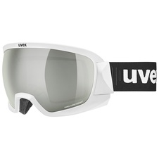 Lyžařské brýle Uvex CONTEST CV RACE white (mirror silver/colorvision green)   