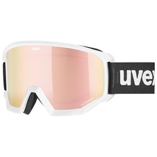 Lyžařské brýle Uvex ATHLETIC CV white (mirror rose/colorvision® green) 