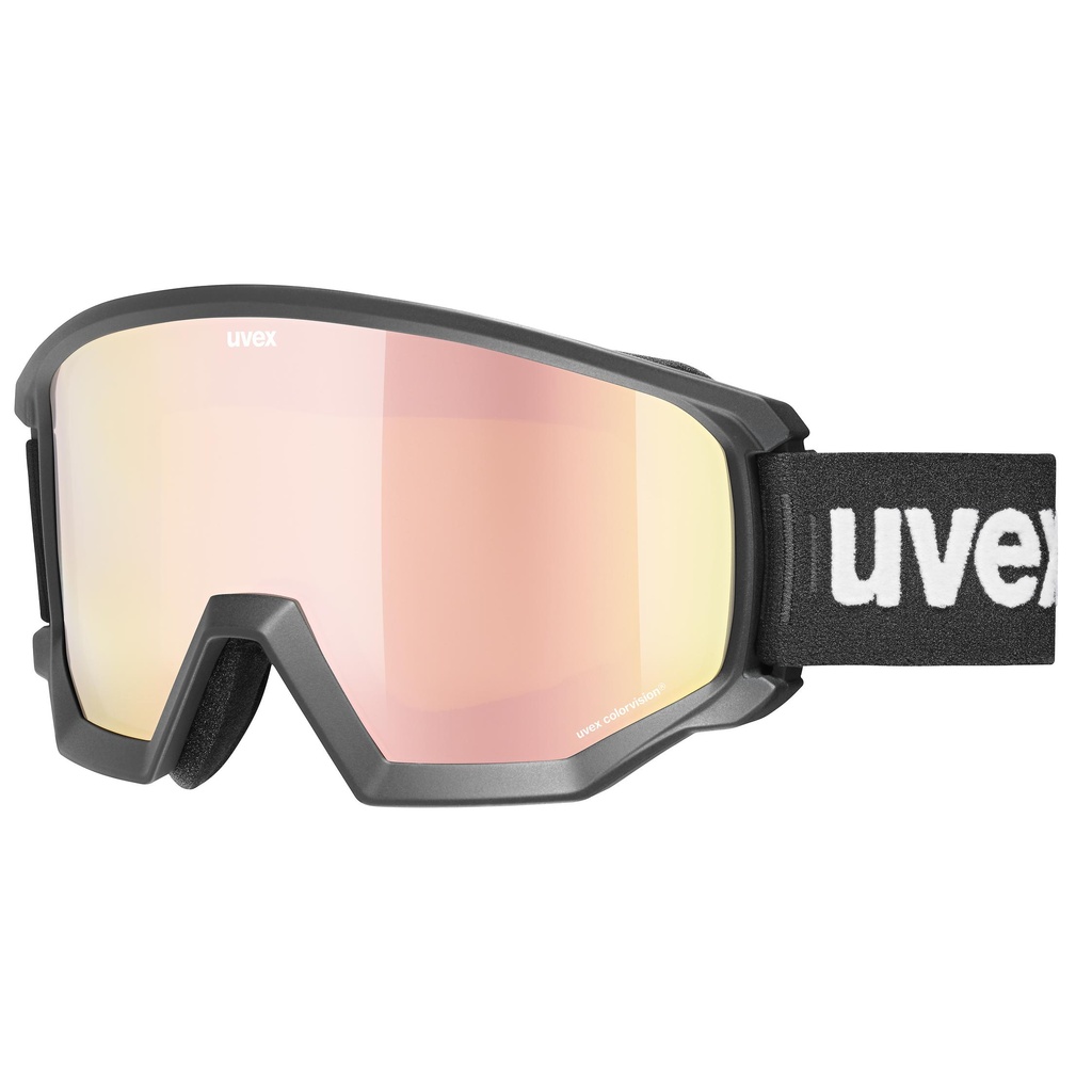 Uvex ATHLETIC CV black (mirror rose/colorvision® orange)