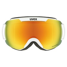 Uvex DOWNHILL 2000 CV white (mirror orange/colorvision green)