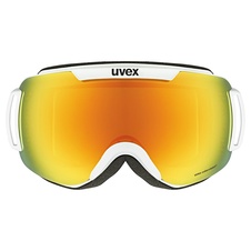 Uvex DOWNHILL 2000 CV white (mirror orange/colorvision green)