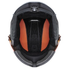 Uvex HLMT 600 VISOR (dark slate/orange)