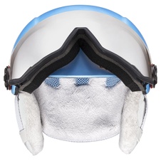 Uvex HLMT 400 VISOR STYLE (cloudy blue)