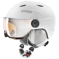 Lyžařská helma Uvex JUNIOR VISOR PRO (white)    
