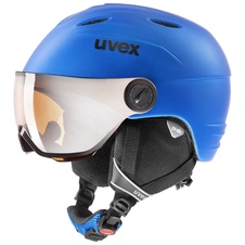 Lyžařská helma Uvex JUNIOR VISOR PRO (blue)     