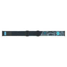 Scott FAZE II LS black/cyan blue (bronze chrome)