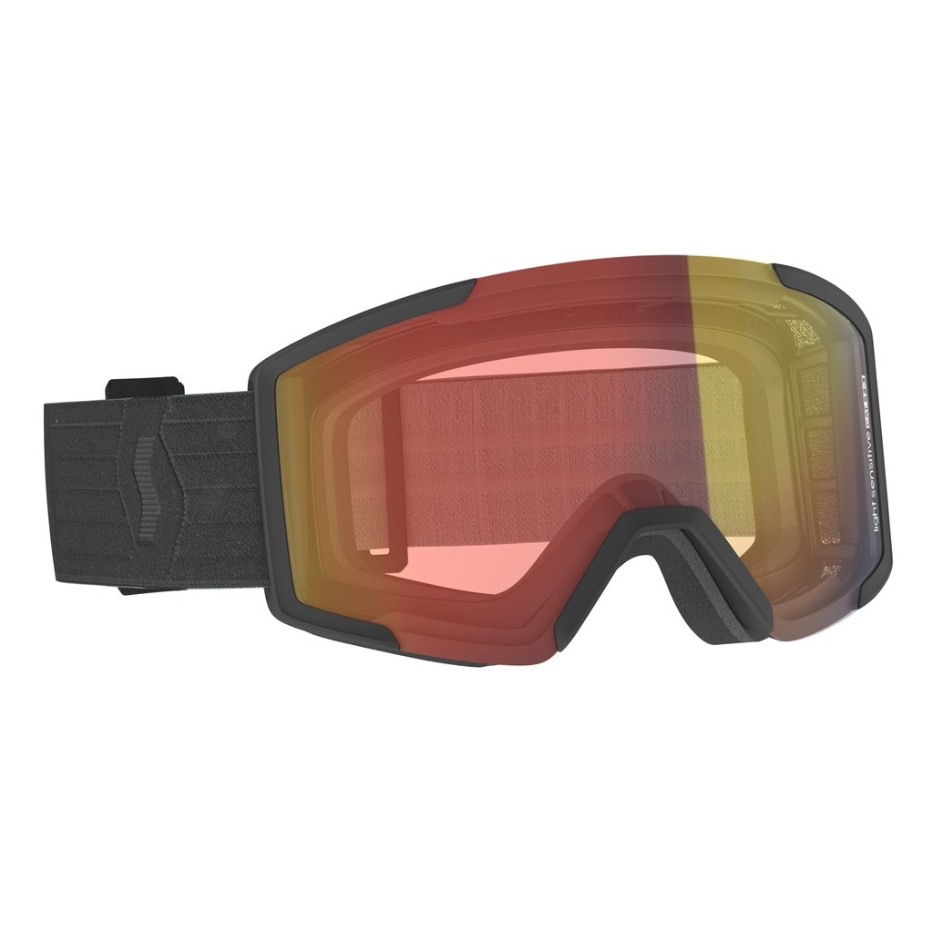 Scott SHIELD LS black (red chrome)