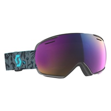 Scott LINX black/cyan blue (teal chrome) 20/21