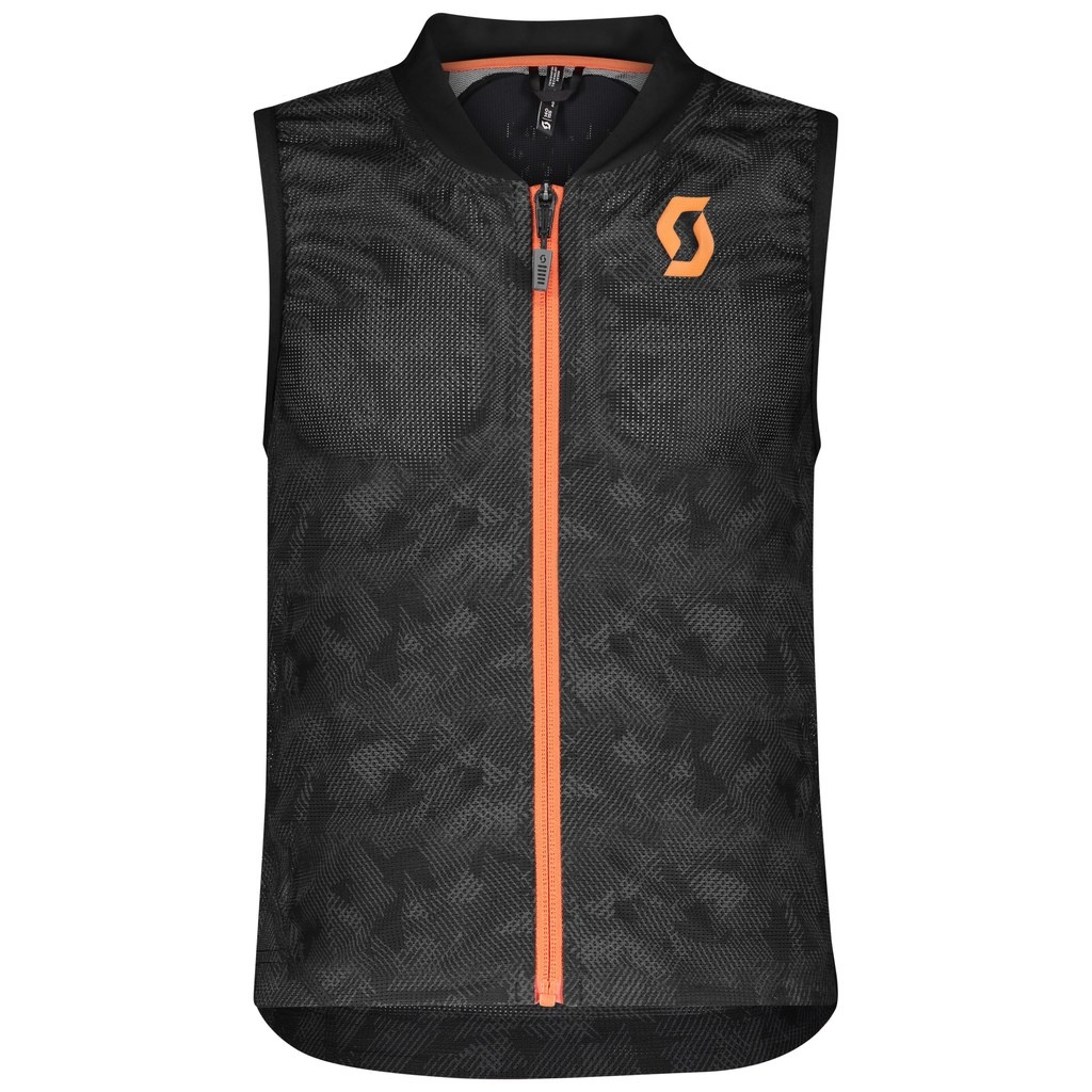 Scott AIRFLEX JR VEST PROTECTOR (dark grey/pumpkin orange) 21/22