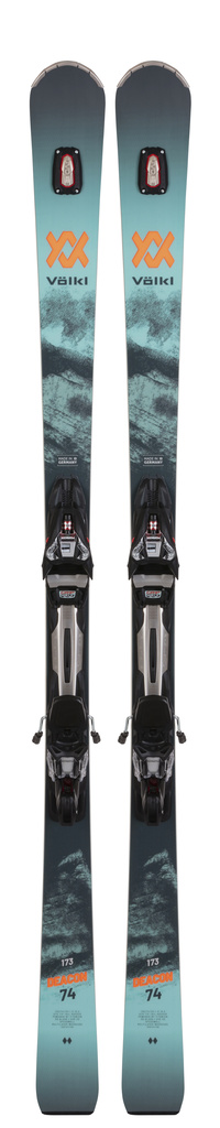 Völkl DEACON 74 (black) + rMotion 12GW  20/21