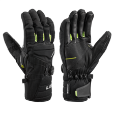 Rukavice Leki PROGRESSIVE TUNE S BOA® MF TOUCH (black/lime) 21/22