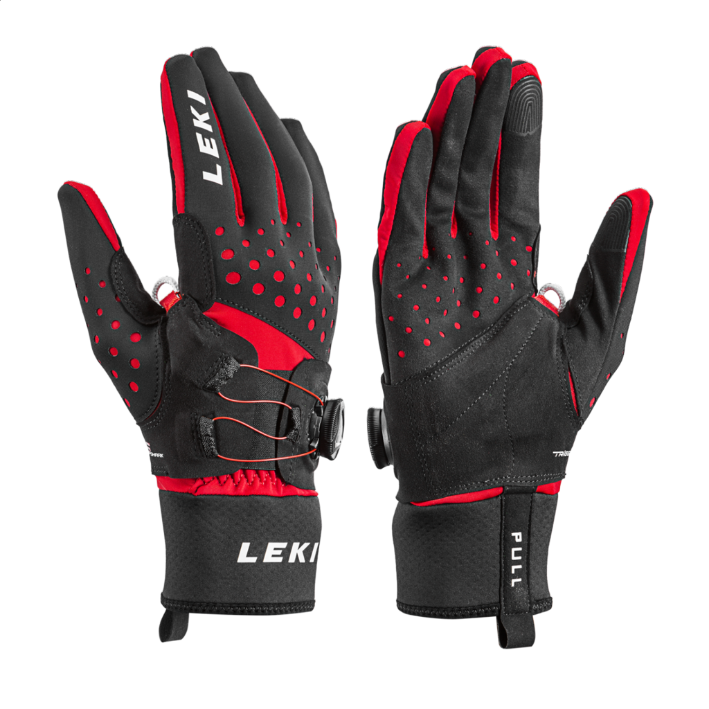 Leki NORDIC TUNE SHARK BOA® (black/red) 21/22