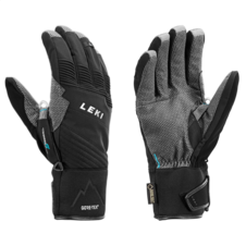 Rukavice Leki TOUR PRO V GTX (black-chrome-cyan) 18/19
