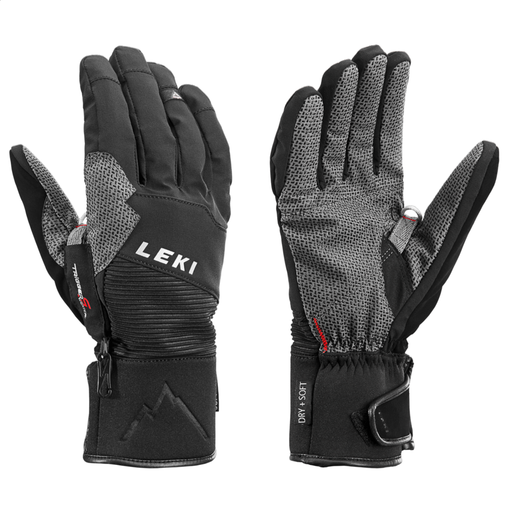 Leki TOUR EVOLUTION V (black-chrome-red) 18/19
