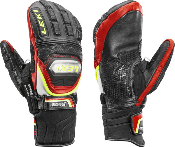 Leki WORLDCUP RACE TI S MITT SPEED SYSTEM (black-red-white-yellow) 18/19