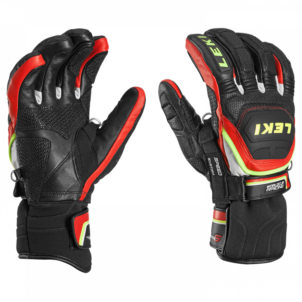 Leki WORLDCUP RACE FLEX S SPEED SYSTEM (black-red-white-yellow) 18/19