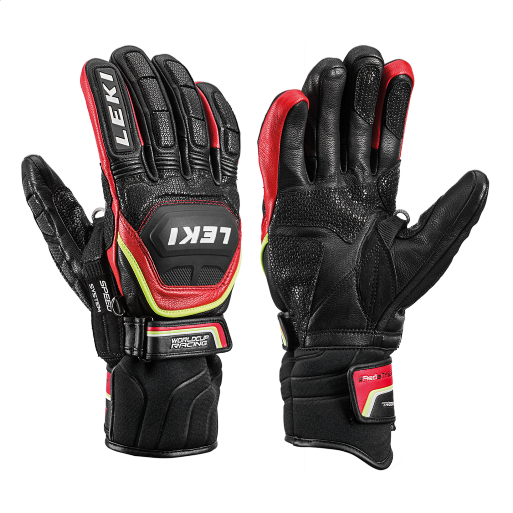 Leki WORLDCUP RACE FLEX S LT SPEED SYSTEM RedlTC (black-red-yellow) 18/19