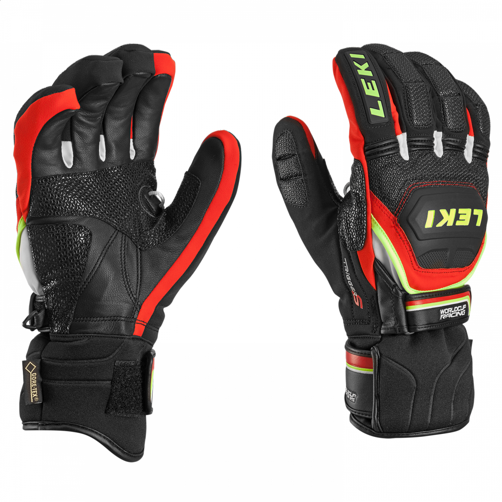 Leki WORLDCUP RACE COACH FLEX S GTX (black-red-white-yellow) 18/19
