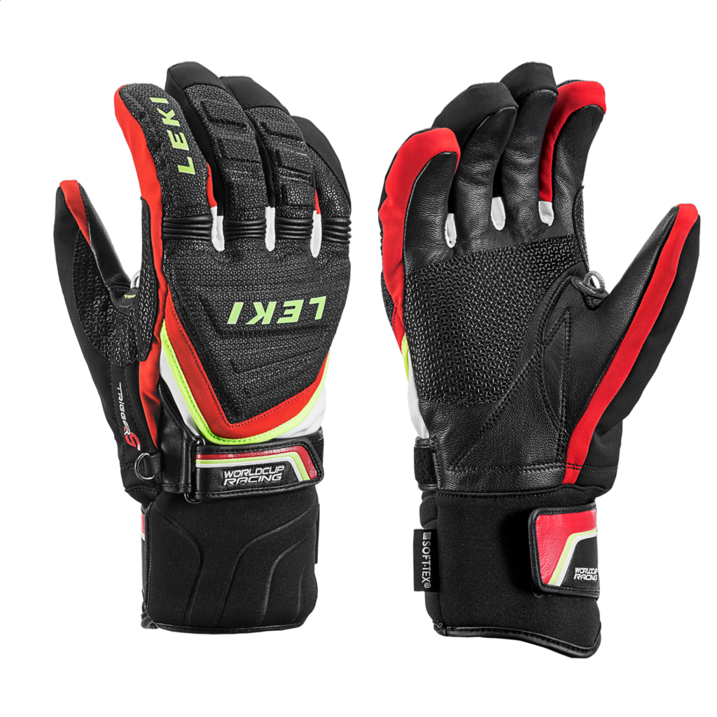 Leki RACE COACH C-TECH S (black-red-white-yellow) 18/19