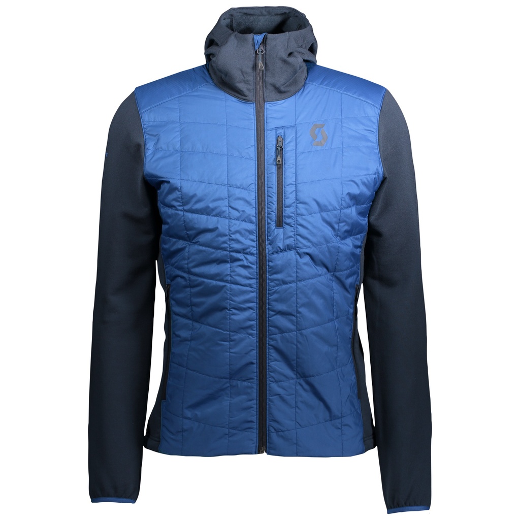 Scott INSULOFT MERINO HOODY (dark blue/storm blue)