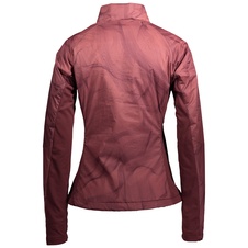 Scott INSULOFT LIGHT PL JKT (amaranth red prt/amaranth red)