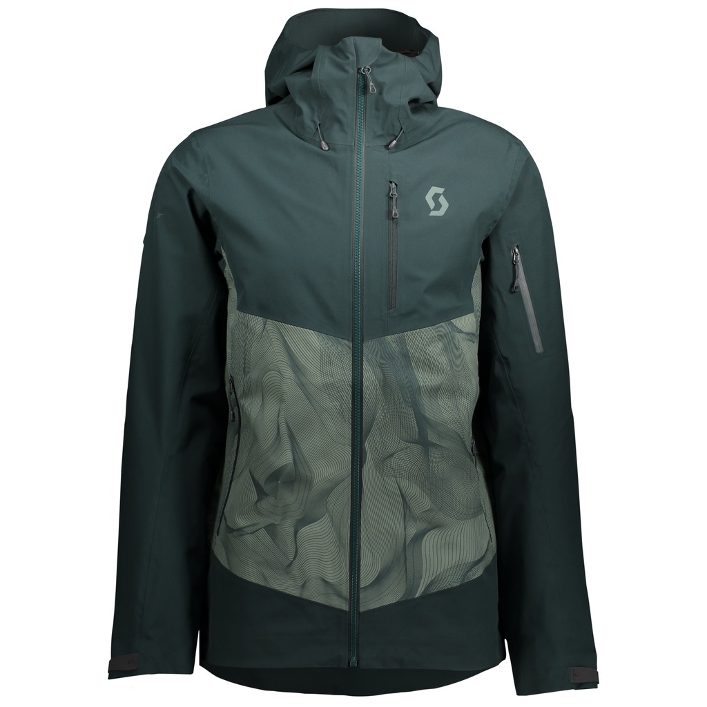 Scott EXPLORAIR 3L JKT (tree green/tree green print)