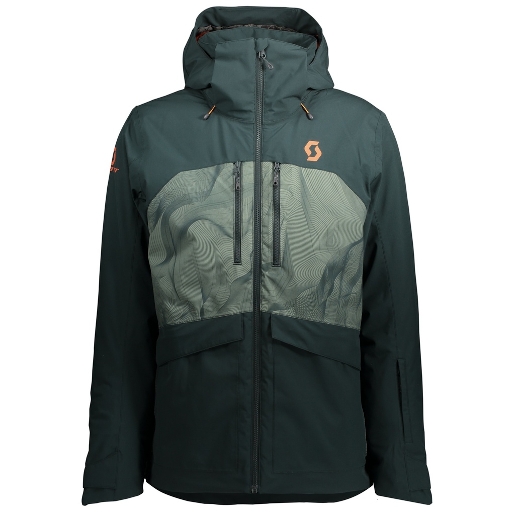 Scott ULTIMATE DRYO JKT (tree green/tree green print)