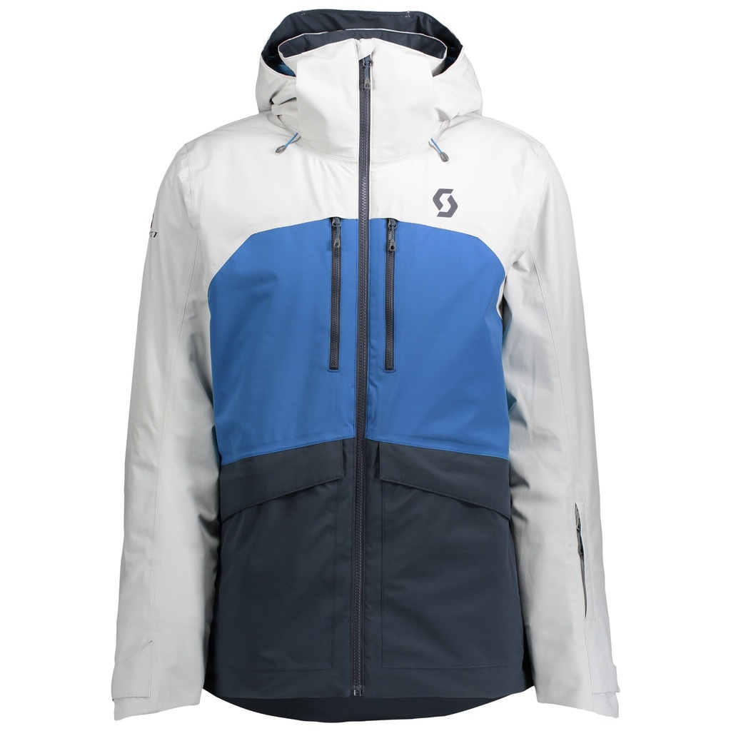 Scott ULTIMATE DRYO JKT (light grey/storm blue)
