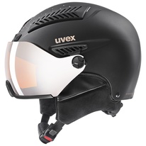 Lyžařská helma Uvex HLMT 600 VISOR WE GLAMOUR (black)  
