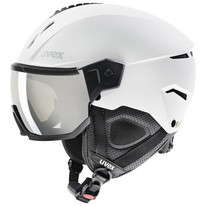 Lyžařská helma Uvex INSTINCT VISOR (white/black)  