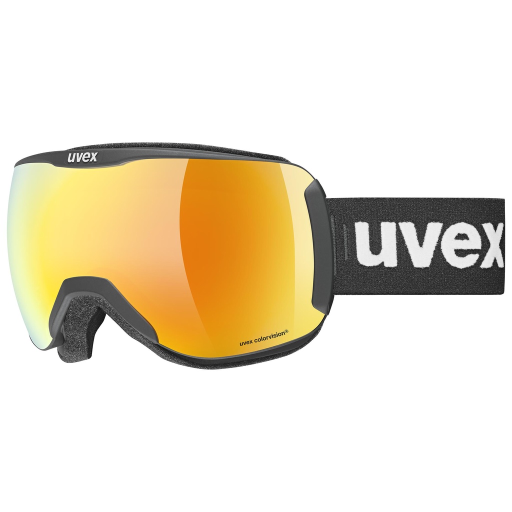 Uvex DOWNHILL 2100 CV RACE black (mirror orange/colorvision® green)