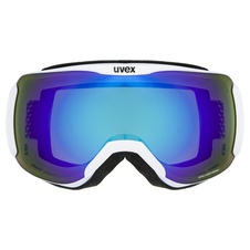 Uvex DOWNHILL 2100 CV white (mirror blue/colorvision® green)
