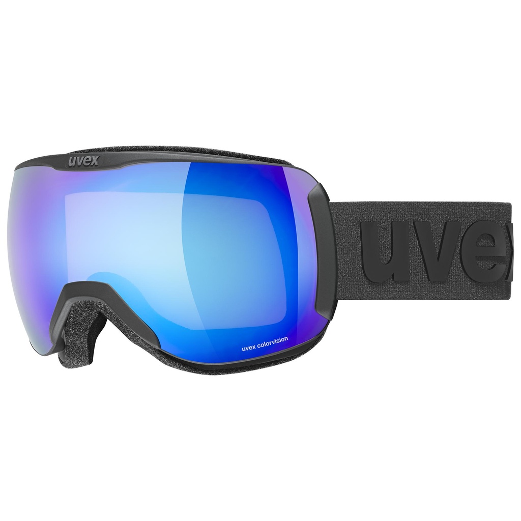 Uvex DOWNHILL 2100 CV black (mirror blue/colorvision® green)