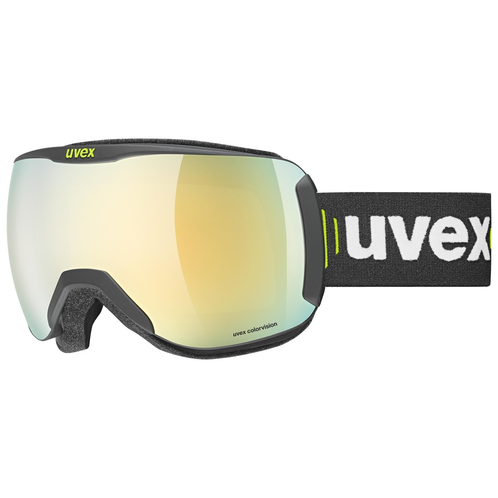 Uvex DOWNHILL 2100 CV black (mirror orange/colorvision® yellow)