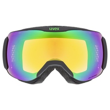 Uvex DOWNHILL 2100 CV black (mirror green/colorvision® orange)