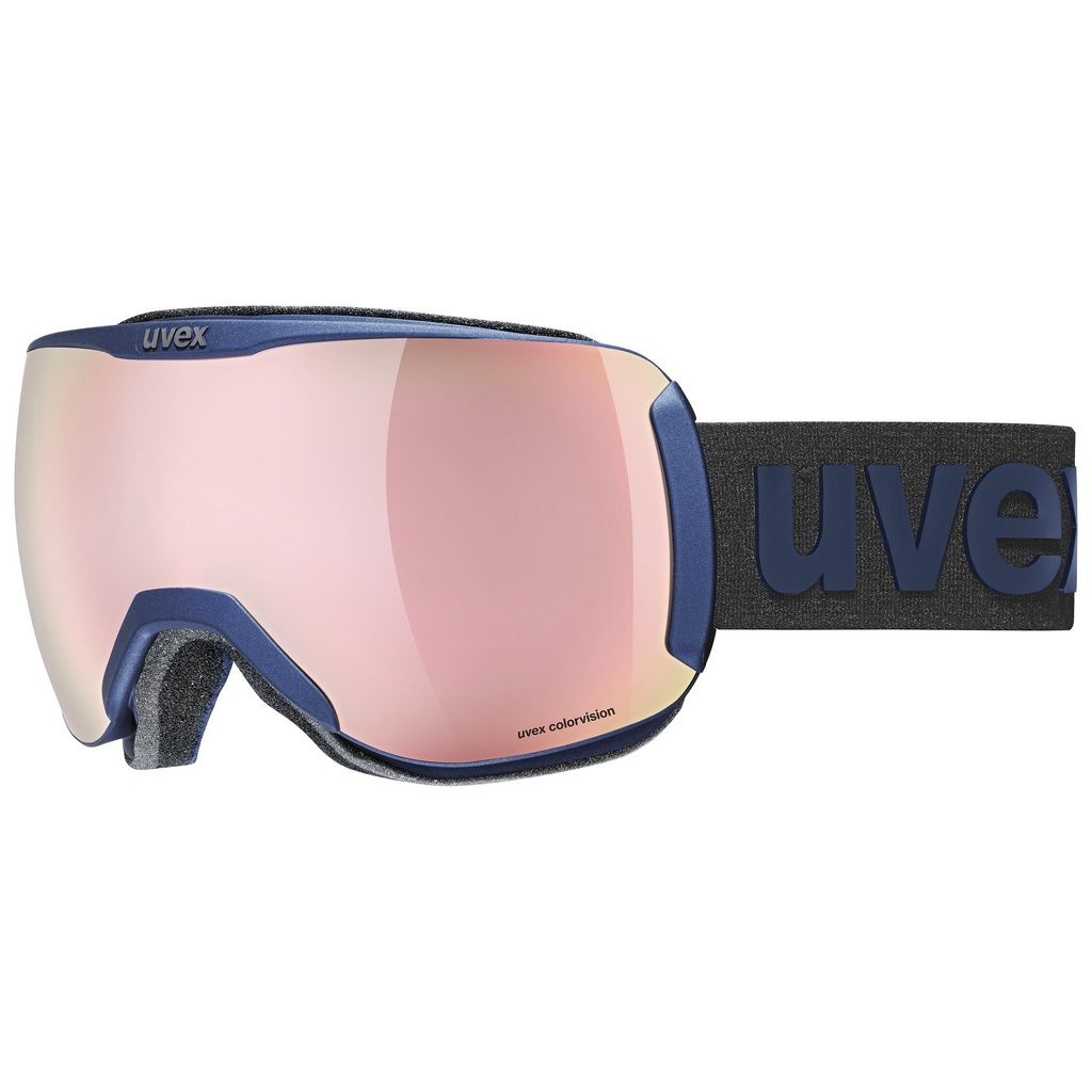Uvex DOWNHILL 2100 WE navy (mirror rose/colorvision® green)