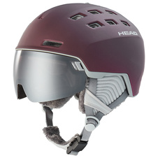 Lyžařská helma Head RACHEL 5K + SPARE LENS (burgundy) 21/22 