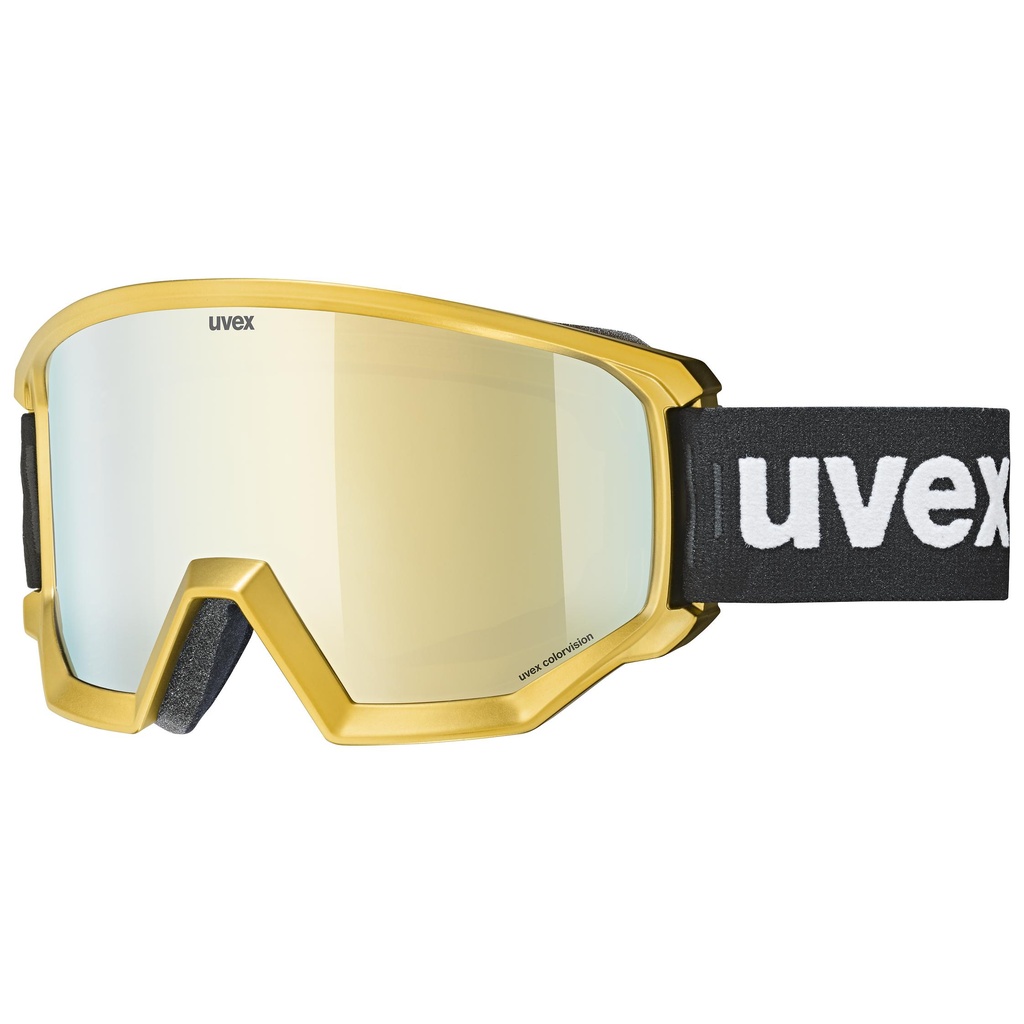 Uvex ATHLETIC CV chrome gold (mirror gold/colorvision® green)